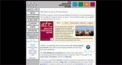 Desktop Screenshot of anglicantheologicalreview.org